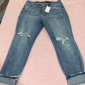 NWT Judy Blue Boyfriend Fit Jeans- Size 11/30